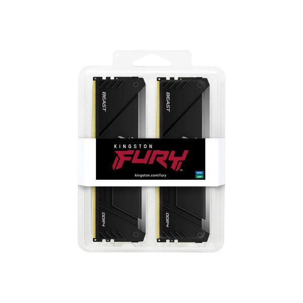 Kingston Technology FURY Beast RGB módulo de memoria 16 GB 2 x 8 GB DDR4 1600 MHz - Imagen 3