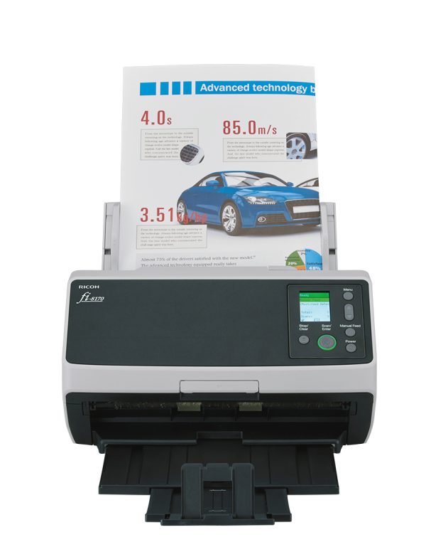 Ricoh fi-8170 ADF + Escáner de alimentación manual 600 x 600 DPI A4 Negro, Gris - Imagen 3