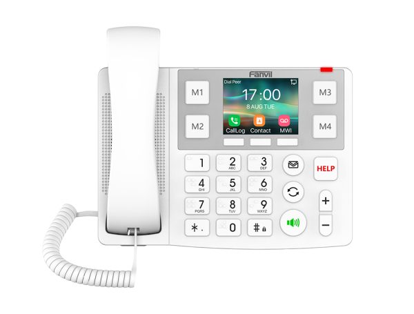 Fanvil X305 teléfono IP Blanco 2 líneas LCD Wifi - Imagen 4