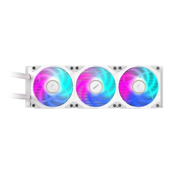 GIGABYTE AORUS WATERFORCE X II 360 ICE Procesador Refrigerador de líquidos todo en uno 12 cm Blanco - Imagen 4