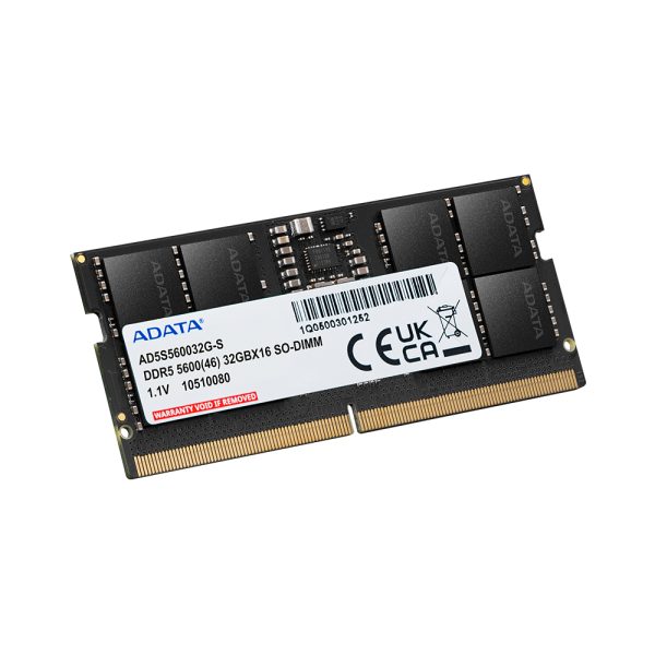 ADATA AD5S560016G-S módulo de memoria 16 GB 1 x 16 GB DDR5 5600 MHz ECC - Imagen 2