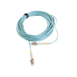 Siemon FJ2-LCLC5L-10AQ cable InfiniBand y de fibra óptica 10 m LC OFNR Color aguamarina