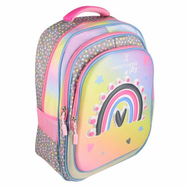 Perfect Choice PC-084396 mochila Mochila escolar Multicolor Nylon, Poliéster - Imagen 2