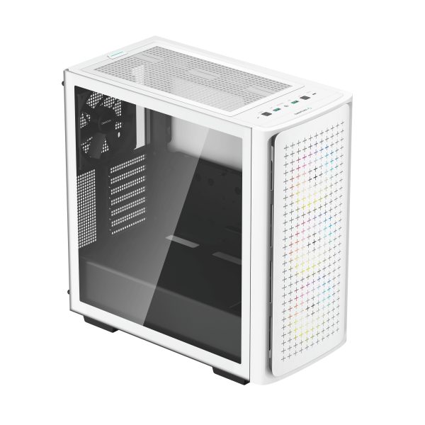 DeepCool CK560 Midi Tower Blanco - Imagen 3