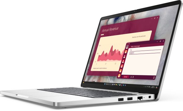 DELL Pro PC14250 Intel Core Ultra 5 235U Computadora portátil 35.6 cm (14") Full HD+ 16 GB DDR5-SDRAM 512 GB SSD Wi-Fi 6E (802.11ax) Windows 11 Pro Español Plata - Imagen 3
