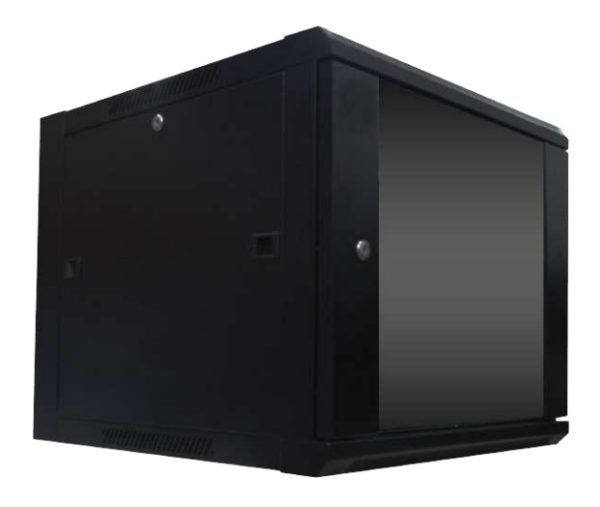 WAM WAM-WC06UR06-A armario rack 6U Negro - Imagen 3