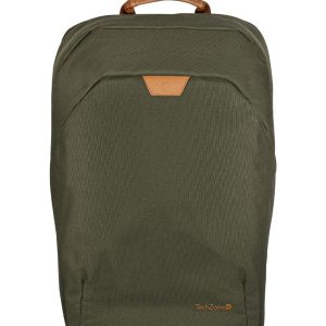 TechZone TZLBP56W-V mochila City backpack Verde Tereftalato de polietileno reciclado (rPET)