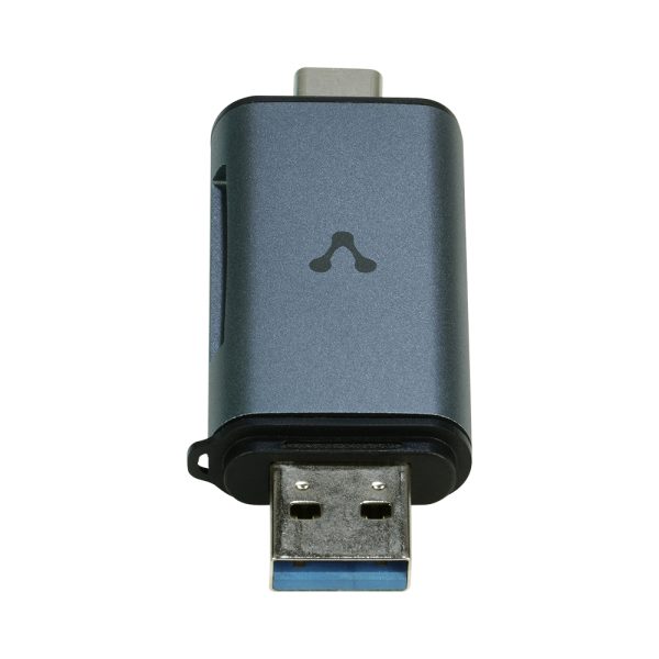 Vorago CR-350 lector de tarjeta USB 3.0 Type-A/Type-C Plata - Imagen 4