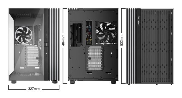 be quiet! LIGHT BASE 900 FX Black Full Tower Negro - Imagen 2