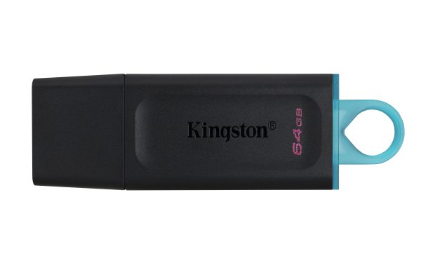 Kingston Technology DataTraveler Exodia unidad flash USB 64 GB USB tipo A 3.2 Gen 1 (3.1 Gen 1) Negro, Turquesa