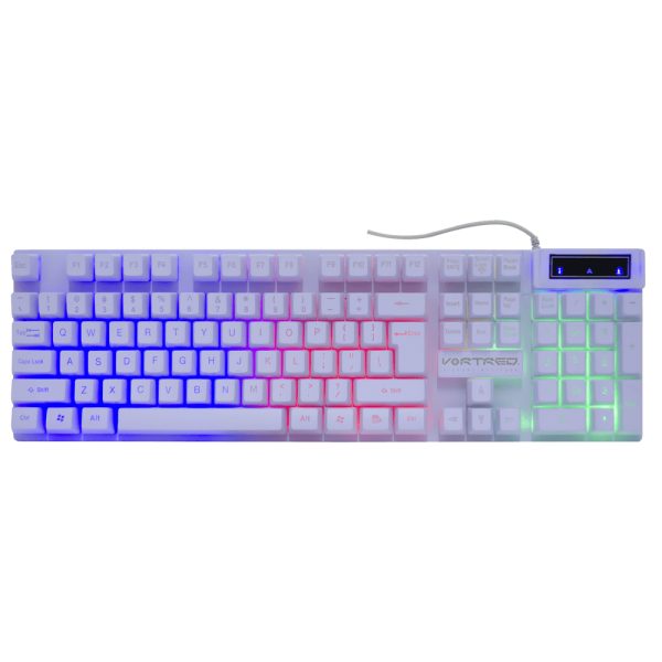 Perfect Choice V-930662 teclado Ratón incluido Juego USB Blanco - Imagen 2