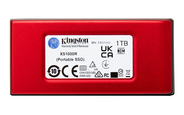 Kingston Technology XS1000 Red 1 TB USB Tipo C 3.2 Gen 2 (3.1 Gen 2) Rojo - Imagen 2