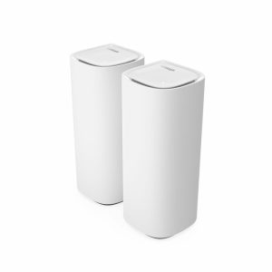 Linksys MBE7002 sistema wi-fi de malla Triple banda (2.4 GHz / 5 GHz / 6 GHz) Wi-Fi 7 (802.11be) Blanco 4 Interno