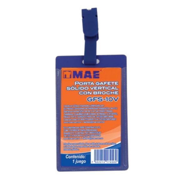 MAE GFS-10V portacredencial Portaetiquetas Polipropileno (PP) 50 pieza(s) - Imagen 2