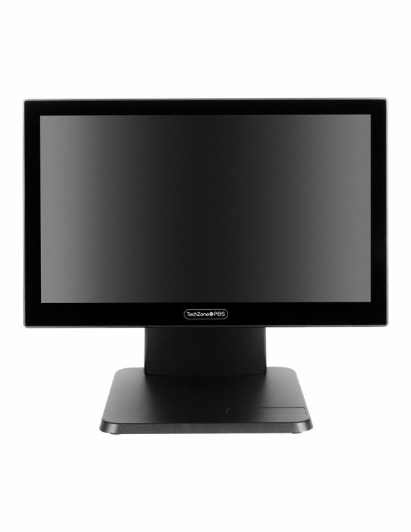 TechZone TZBEPOS-A sistema POS RK3566 39.6 cm (15.6") 1366 x 768 Pixeles Pantalla táctil Negro