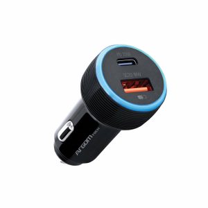 ArgomTech ARG-AC-0118BK cargador de dispositivo móvil Universal Negro Encendedor de puros Carga rápida Auto