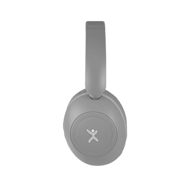 Perfect Choice PC-117117 audífono y auriculare Audífonos Inalámbrico y alámbrico Diadema Música USB Tipo C Bluetooth Gris - Imagen 3