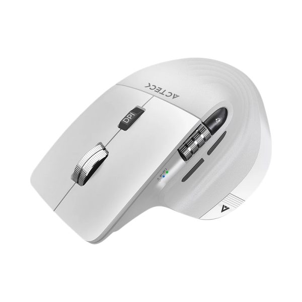 Acteck Virtuos Pro MI780 ratón Oficina Diestro RF inalámbrico + bluetooth Óptico 3200 DPI - Imagen 3