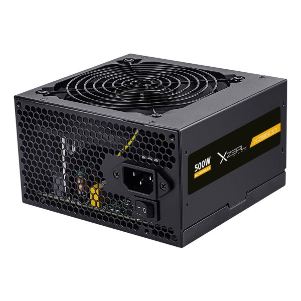XZEAL XZPS500B unidad de fuente de alimentación 500 W 20+4 pin ATX ATX Negro - Imagen 3