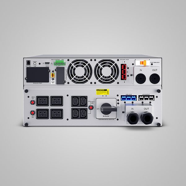 CyberPower OLS6KERT5U sistema de alimentación ininterrumpida (UPS) Doble conversión (en línea) 6 kVA 6000 W 9 salidas AC - Imagen 2