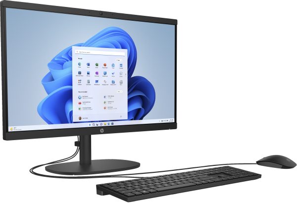 HP 22-dg0009la Intel® N N100 8 GB DDR5-SDRAM 128 GB SSD Windows 11 Home PC todo en uno Negro - Imagen 2