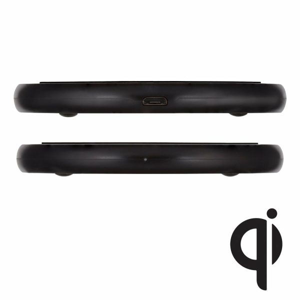 ArgomTech ARG-AC-0131BK cargador de dispositivo móvil Smartphone Negro USB Cargador inalámbrico Carga rápida Interior - Imagen 2