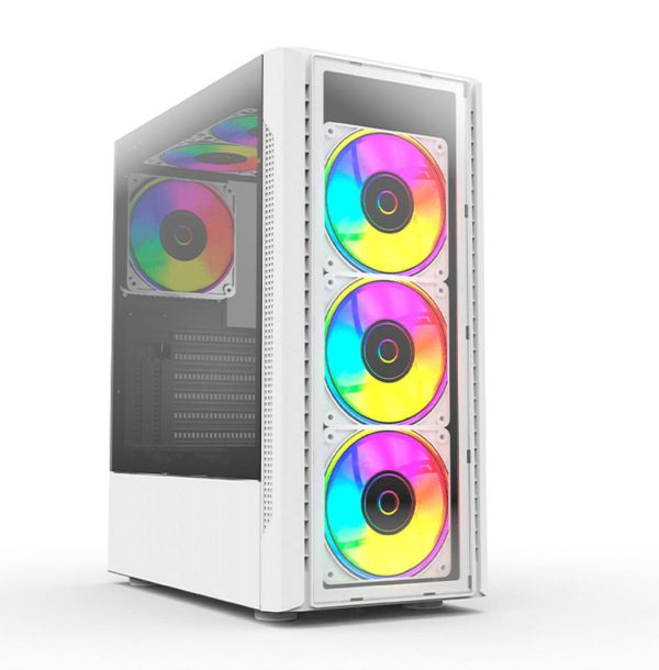 Balam Rush Dragonfly Crystal GM745 Mini Tower Blanco