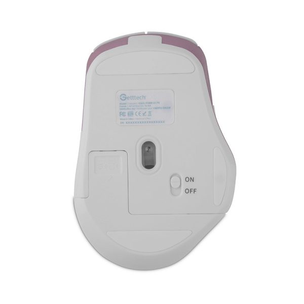Getttech GGM-STDBW-01-PK ratón Oficina Diestro RF inalámbrico + bluetooth 7200 DPI - Imagen 2
