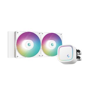 DeepCool LE520 WH Procesador Refrigerador de líquidos todo en uno 12 cm Blanco 1 pieza(s)
