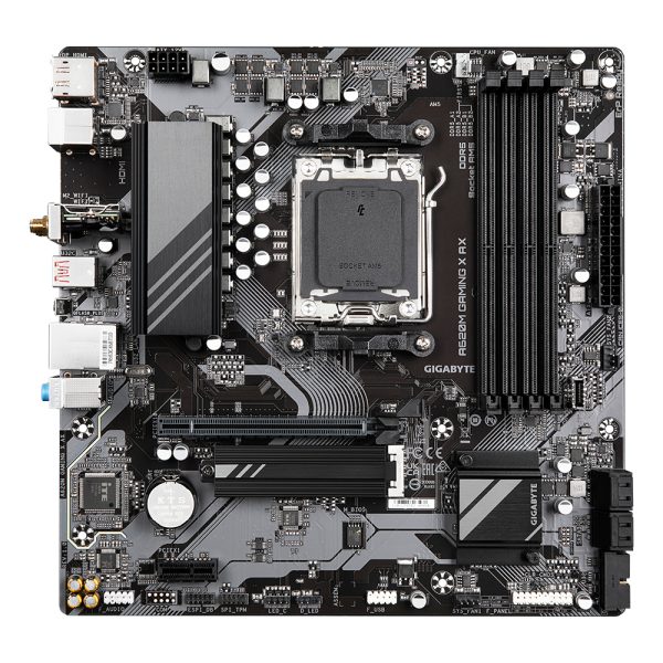 GIGABYTE A620M GAMING X AX AMD A620 Enchufe AM5 Micro ATX