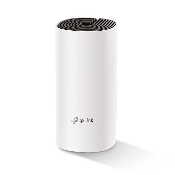 TP-Link Deco E4 (1-pack) Doble banda (2,4 GHz / 5 GHz) Wi-Fi 5 (802.11ac) Blanco, Gris Interno