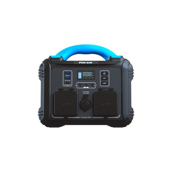 Forza Power Technologies FPP-T300 estación de carga portátil 8 Fosfato de hierro-litio (LiFePo4) 2100 mAh 300 W 4 kg