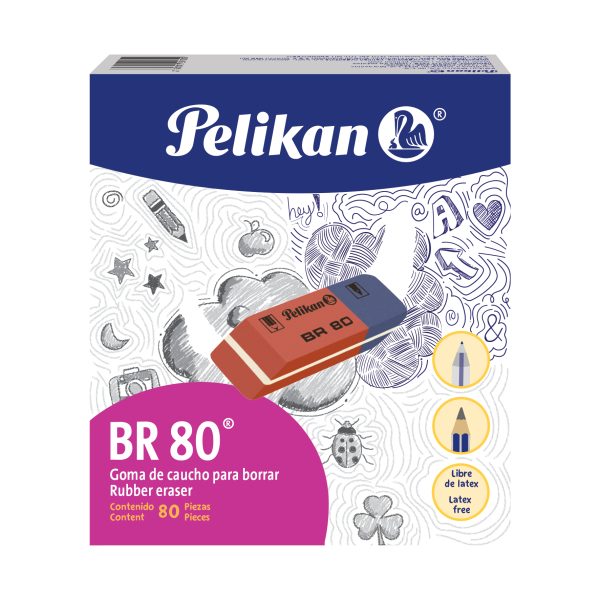 Pelikan 06020200 borrador Cloruro de polivinilo (PVC) Naranja, Azul - Imagen 4