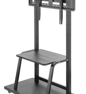 Manhattan 462334 soporte para TV 2.54 m (100") Negro