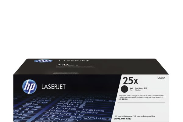 HP Cartucho de tóner negro de alto rendimiento 25X LaserJet original