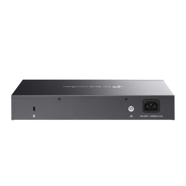 TP-Link Omada SG3210 dispositivo de redes Gestionado L2/L3 Gigabit Ethernet (10/100/1000) 1U Negro - Imagen 2