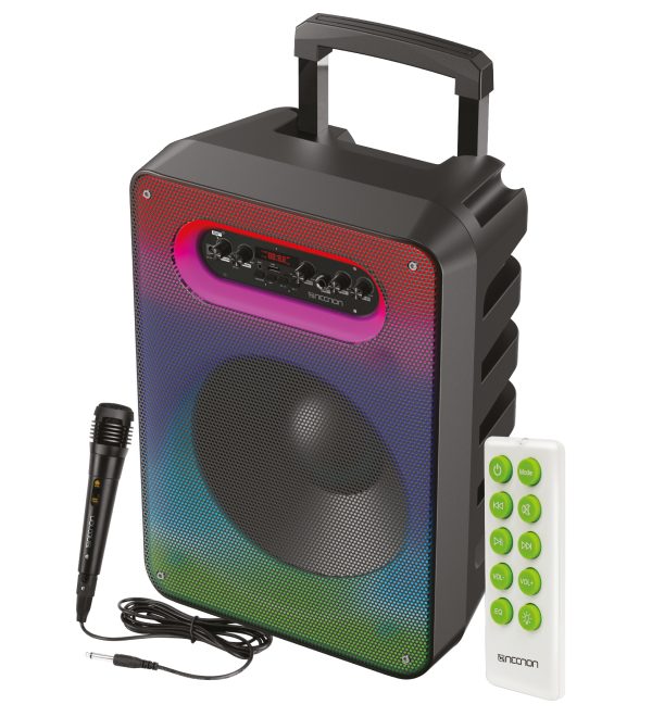 Necnon NB-12F Altavoz portátil estéreo Negro 30 W - Imagen 2