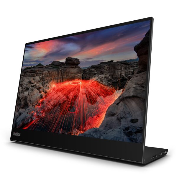 Lenovo ThinkVision M14t monitor de computadora 35.6 cm (14") 2240 x 1400 Pixeles 2.2K LED Pantalla táctil Negro - Imagen 3
