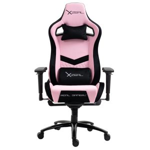 XZEAL XZSLT50 Silla universal para juegos asiento acolchado Negro, Rosa
