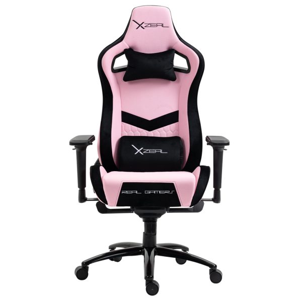 XZEAL XZSLT50 Silla universal para juegos asiento acolchado Negro, Rosa