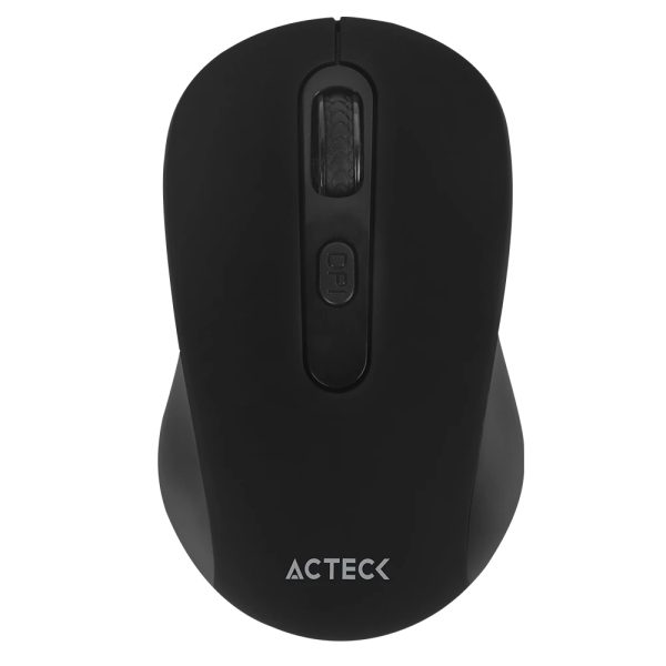 Acteck JOY MI215 ratón Universal Ambidiestro RF inalámbrico Óptico 1600 DPI