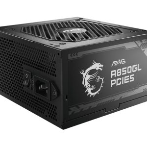 MSI MAG A850GL PCIE5 unidad de fuente de alimentación 850 W 20+4 pin ATX ATX Negro