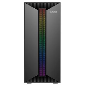 Quaroni QCMT-09 gabinete de computadora Tower Negro 500 W