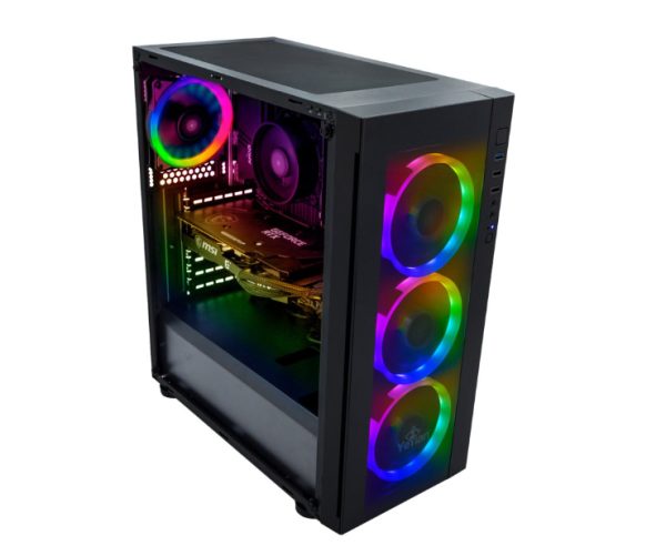 Yeyian Katana R02 AMD Ryzen™ 5 5600X 16 GB DDR4-SDRAM 1 TB SSD NVIDIA GeForce RTX 3070 Windows 10 Home Tower PC Negro - Imagen 3