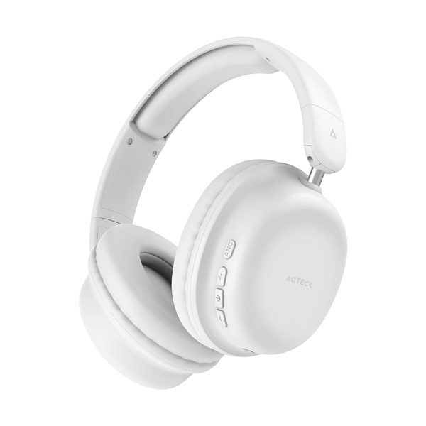 Acteck Honour 2 Plus HP626 Auriculares Inalámbrico y alámbrico Diadema Llamadas/Música USB Tipo C Bluetooth Blanco - Imagen 2