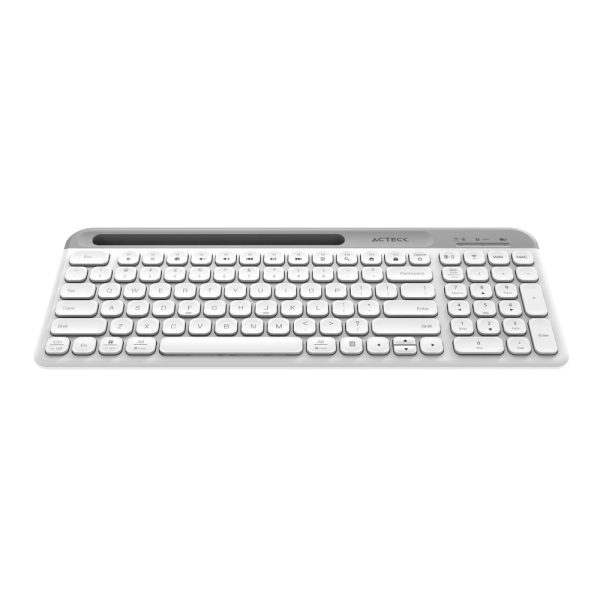 Acteck Creator Virtuos Silk MK720 teclado Ratón incluido Universal Bluetooth Español Blanco - Imagen 2