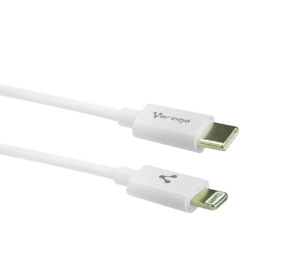 Vorago CAB-125 cable Lightning 1 m Blanco - Imagen 3