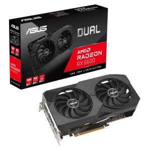 ASUS Dual Radeon RX 6600 V2 8GB GDDR6 AMD