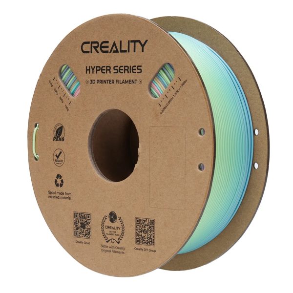 Creality 3D 3301010424 material de impresión 3D Ácido poliláctico (PLA) Azul, Verde, Rosa 1 kg - Imagen 2