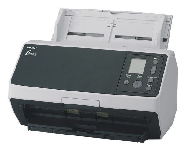Ricoh fi-8170 ADF + Escáner de alimentación manual 600 x 600 DPI A4 Negro, Gris